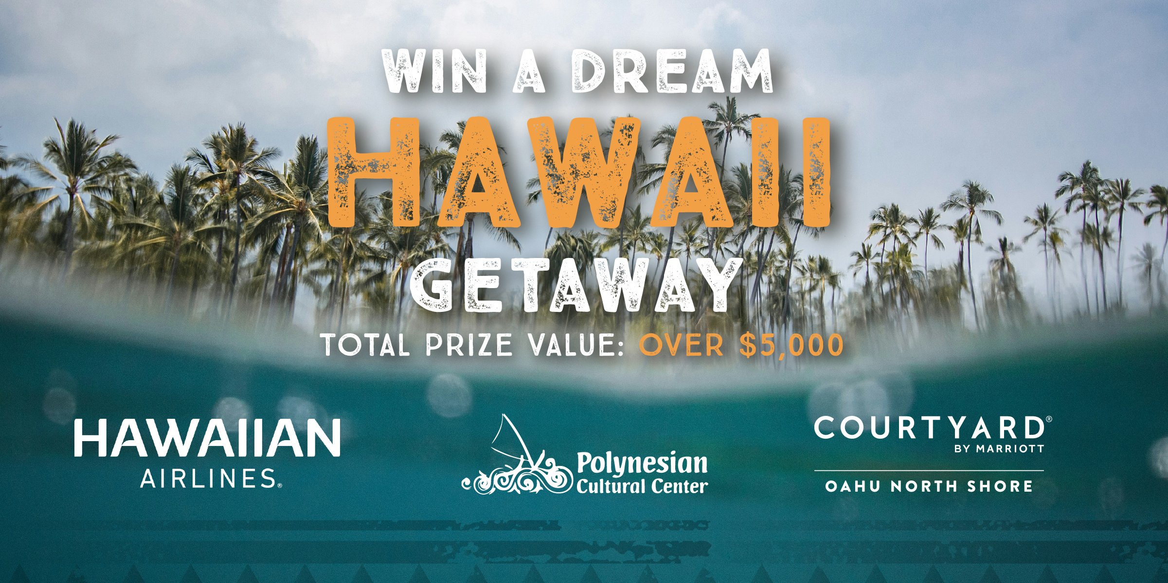 Free Trip to Hawaii Giveaway 2025 Banner